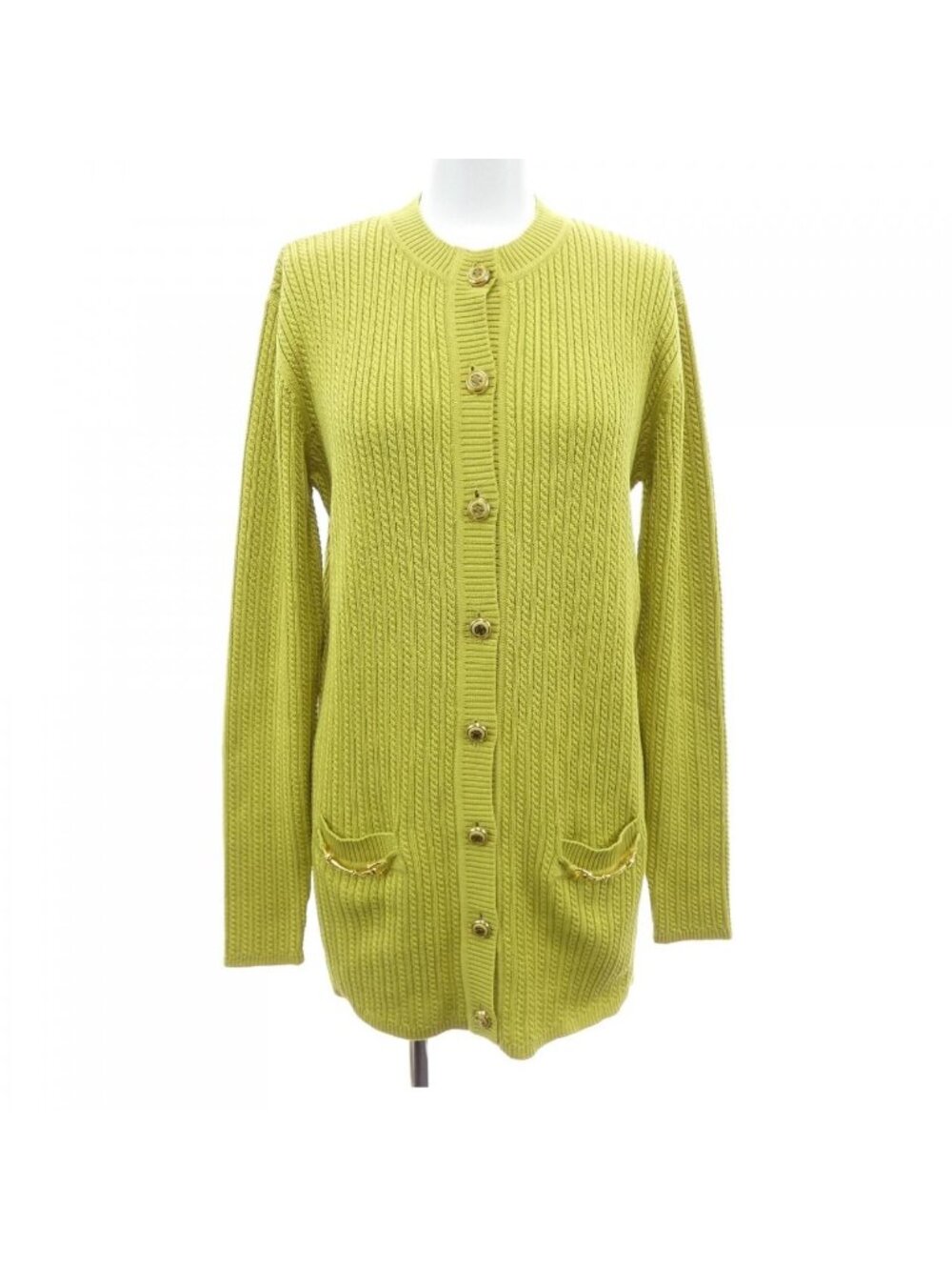 Celine Vintage Cardigan Green